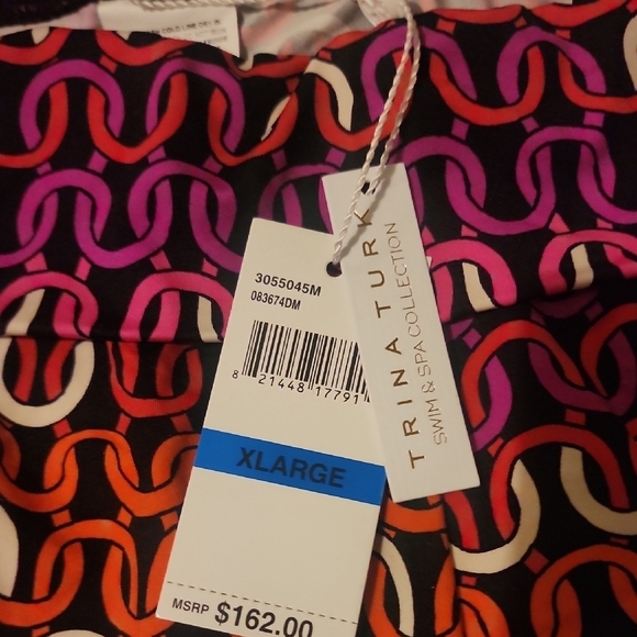 Trina Turk Colorful Wide  Leg Echo Beach Pants - Picture 5 of 5